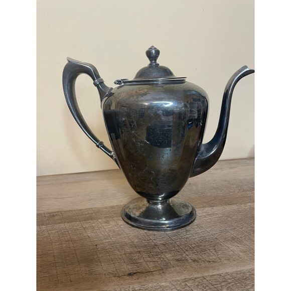 Vintage Mullholland ESPN (Electro Plate on Nickel Silver)  Tea Pot art deco deco - Picture 5 of 7